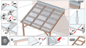 Hướng dẫn lắp đặt tấm lợp polycarbonate