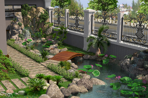 top 30 mau thiet ke tieu canh san vuon dep doc dao va an tuong 12