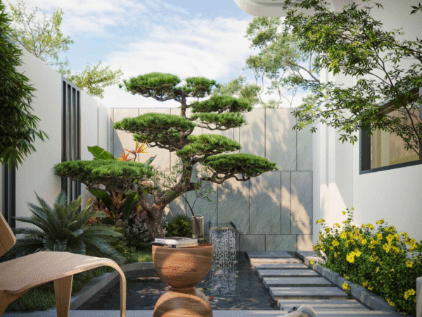 top 30 mau thiet ke tieu canh san vuon dep doc dao va an tuong 2