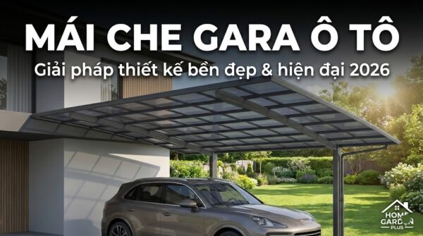 giai phap thiet ke mai che gara o to ben dep cho khong gian nha pho hien dai